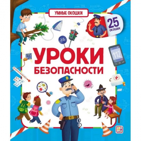 Книги для дошкольников (4-6 лет), книга Умные окошки. Уроки безопасности.
