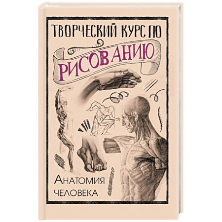 книга Творческий курс по рисованию. Анатомия человека с доставкой по Франции Книги, книга Творческий курс по рисованию. Анатомия человека