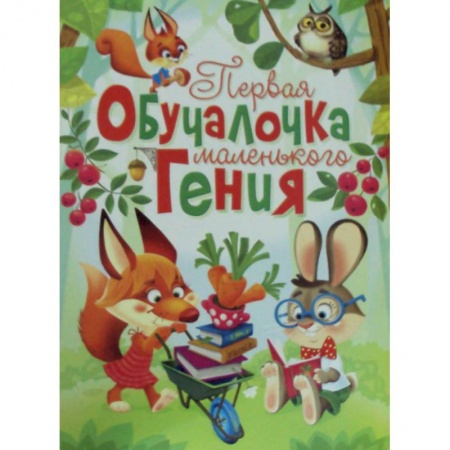 Познавательная литература, книга Первая обучалочка маленького гения