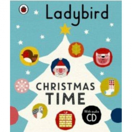 Изучение языков, книга Ladybird Christmas Time (+СD)