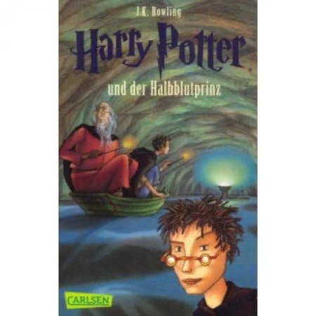 Изучение языков, книга Harry Potter und der Halbblutprinz Band 6