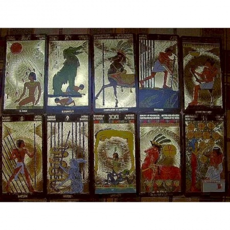 Гадания, толкования снов, книга Таро Нефертари (руководство+карты)