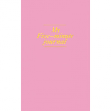 Православие, книга My 5 minute journal. Дневник, меняющий жизнь (твёрдая обложка, кремовая бумага, ляссе, розовая)