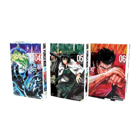 Развлечения. Праздники. Юмор, книга One-Punch Man 4-6: манга (комплект из 3-х книг)