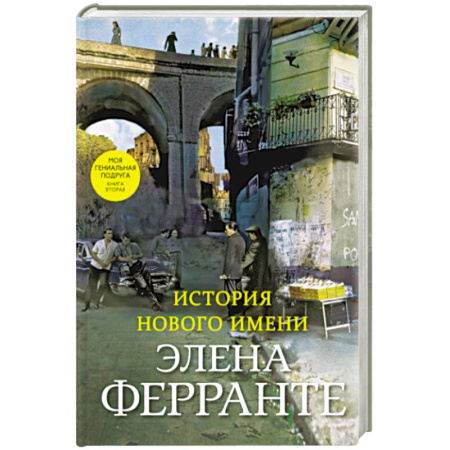 Классика, современная литература, книга История нового имени. Моя гениальная подруга. Кн.ига 2. Юность