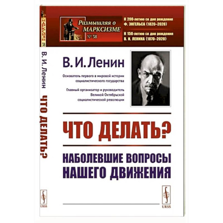 Публицистика, книга Что делать?: Наболевшие вопросы нашего движения