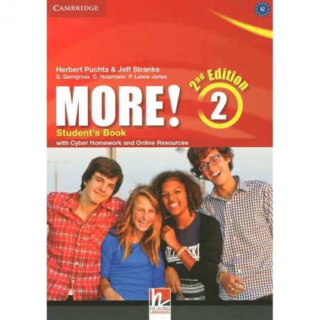 Изучение языков, книга More! 2Ed 2 SB +Cyber Homework +Online Res