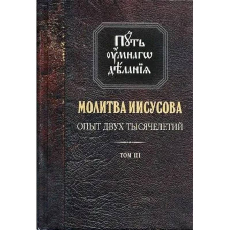 Православие, книга Путь умного делания. Молитва Иисусова. Опыт двух тысячелетий. Учение святых отцов и подвижников от древности до наших дней. Том 3