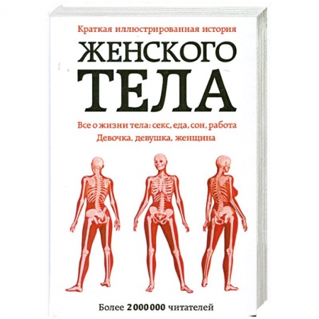 Книги, книга Краткая иллюстрированная история женского тела