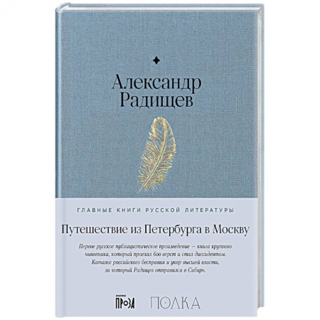 Классика, современная литература, книга Путешествие из Петербурга в Москву