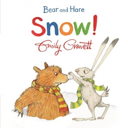 Изучение языков, книга Bear and Hare: Snow! Board book