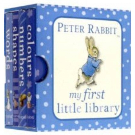 Изучение языков, книга Peter Rabbit. My First Little Library (4 books)