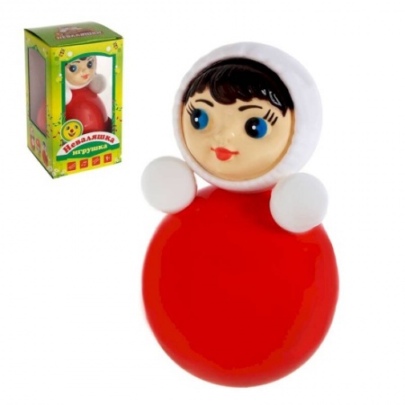 Развлечения. Праздники. Юмор, книга Игрушка «Неваляшка» в художественной упаковке, 9 см x 9 см x 15 см