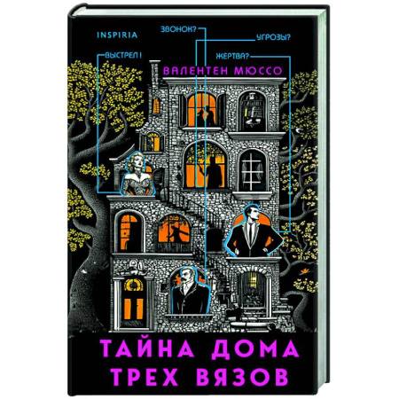 Детективы, триллеры, книга Тайна Дома трех вязов