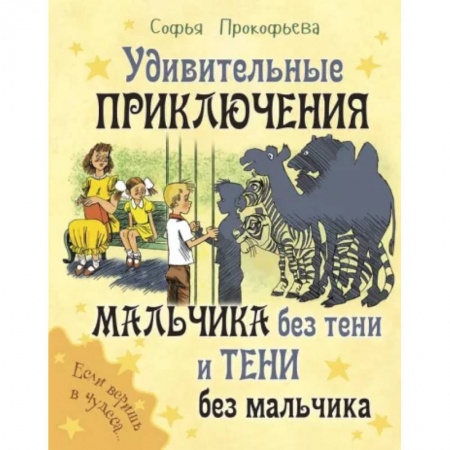 Сказки, книга Удивительные приключения мальчика без тени и тени без мальчика