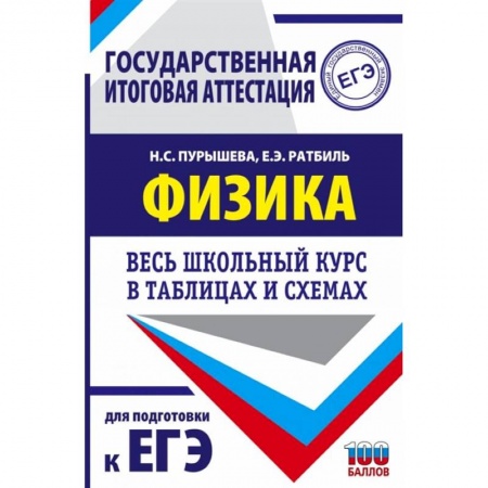 Школьникам и абитуриентам, книга ЕГЭ. Физика. Весь школьный курс в таблицах и схемах для подготовки к единому государственному экзамену