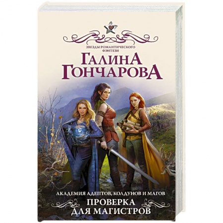 Фантастика, фэнтези, книга Академия адептов, колдунов и магов. Проверка для магистров