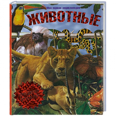 Книги, книга Животные. Моя первая энциклопедия