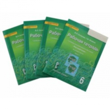 Изучение языков, книга Русский язык 6кл [Рабочая тетрадь] Комплект 4ч