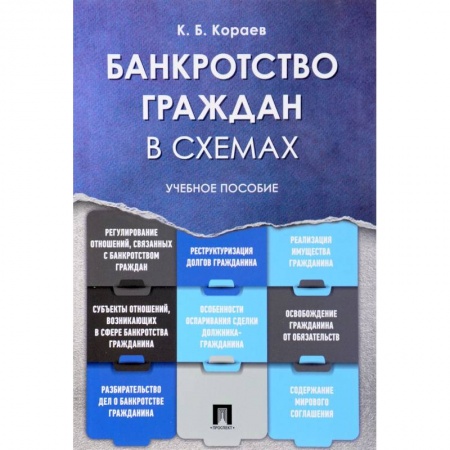 Общественные и гуманитарные науки, книга Банкротство граждан в схемах. Учебное пособие