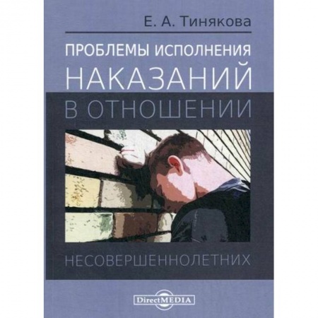Общественные и гуманитарные науки, книга Проблемы исполнения наказаний в отношении несовершеннолетних