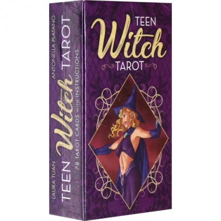 Гадания, толкования снов, книга Таро Юных Ведьм. Лаура Туан