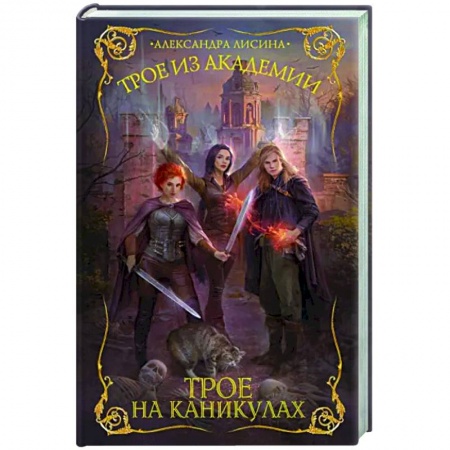 Фантастика, фэнтези, книга Трое из академии. Трое на каникулах