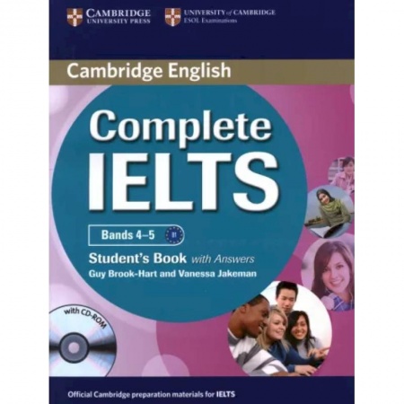 Детям. Школьникам. Студентам, книга Complete IELTS. Bands 4–5. Student's Book with Answers