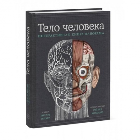 Познавательная литература, книга Тело человека. Интерактивная книга-панорама