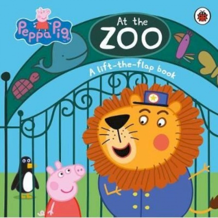 Изучение языков, книга Peppa Pig At the Zoo