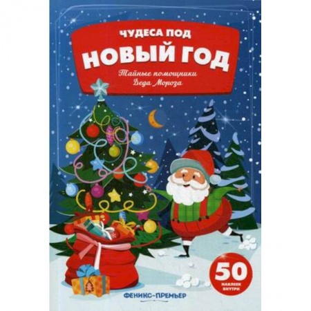 Досуг, творчество и кулинария, книга Тайные помощники Деда Мороза:книжка с наклейками