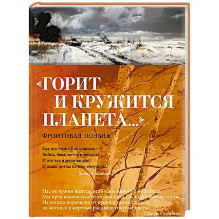 Классика, современная литература, книга Горит и кружится планета. Фронтовая поэзия