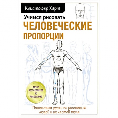 Рисование, живопись, книга Учимся рисовать человеческие пропорции