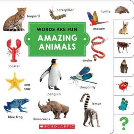 Изучение языков, книга Amazing Animals