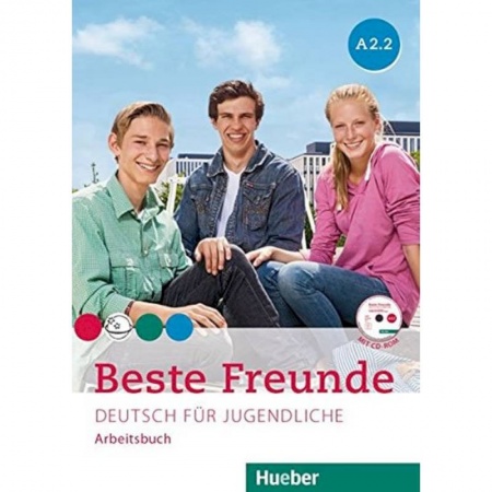Изучение языков, книга Beste Freunde A2/2, AB +CDROM