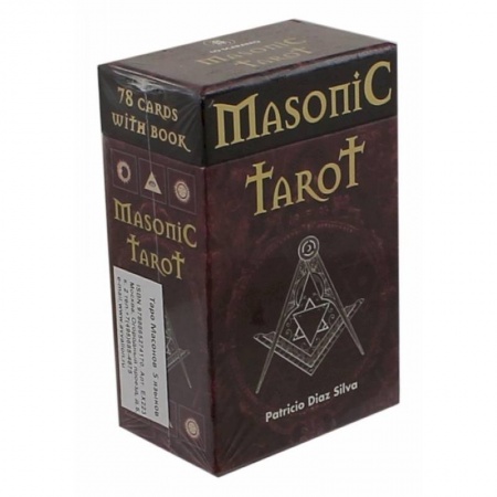 Книги, книга Массонов Таро (футляр 5 языков)