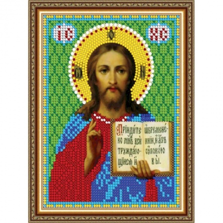 Музыкальная школа, книга «Светлица» набор для вышивания бисером 8316М «Господь Вседержитель» бисер Чехия 12x16см