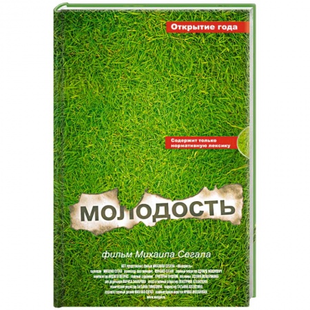 Книги, книга Молодость