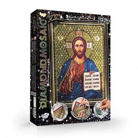 Общественные и гуманитарные науки, книга Набор креативного творчества Diamond Mosaic. 'Иисус Христос» малый