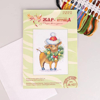 Набор для вышивания «Бычок» 23x17 см