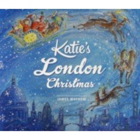 Изучение языков, книга Katie's London Christmas