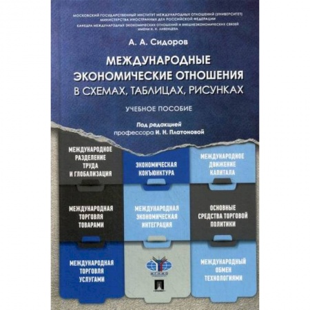 Экономика, книга Международные экономические отношения в схемах, таблицах, рисунках