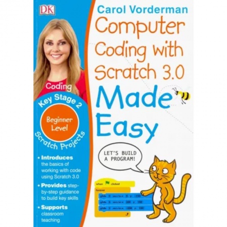 Школьникам и абитуриентам, книга Computer Coding with Scratch 3.0 Made Easy