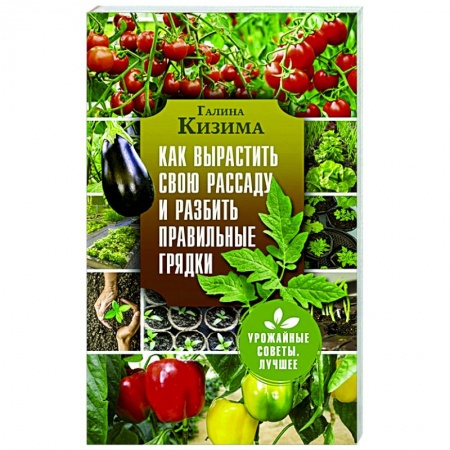 Сад, огород, цветы, дизайн участка, книга Как вырастить свою рассаду и разбить правильные грядки
