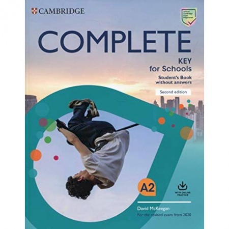 Изучение языков, книга Complete Key for Schools. Student's Book without Answers with Online Practice