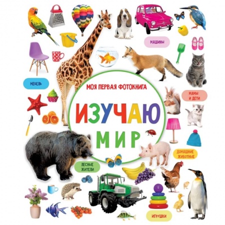 Познавательная литература, книга Изучаю мир. Моя первая фотокнига