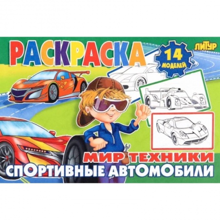 Досуг, творчество и кулинария, книга Спортивные автомобили