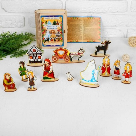 Развлечения. Праздники. Юмор, книга Театр на столе 'Снежная королева'