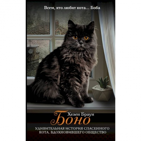 Классика, современная литература, книга Боно. Удивительная история спасенного кота, вдохновившего общество