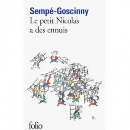 Изучение языков, книга Le Petit Nicolas a des Ennuis